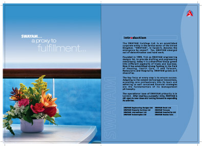Corporate business Brochure Designs from Maa Designs